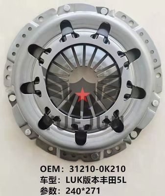 buen precio 31210-0K210 31210-0K020 31210-0K420 31210-0K400,Tamaño: 240*150*270 Motor:DYNA 150 Plataforma/Casi (LY_) 2.4 D (LY60) 2L 3L 5L para Toyota CLUTCH KIT en línea